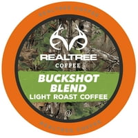 Realtree Buckshot Bliber лесни печени кафе-парчиња за пиварите на Keurig K-Cup, Count