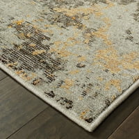 Апстракт Апстрактна област на Авалон Дома Еверман, килим, 7,87 '11,25'