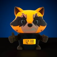 Bulbbotz Marvel Avengers: Infinity War Rocket Raccoon Night Light Alarm часовник