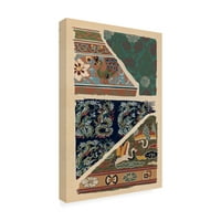 Трговска марка ликовна уметност „Јапонски текстилен дизајн VI“ платно уметност од Ема Сеизан