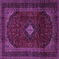 Ахгли Компанија Внатрешен Правоаголник Персиски Виолетова Традиционална Област Килими, 5'8'