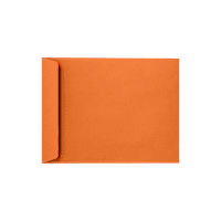 Luxpaper Отворен крај коверти, мандарински портокал, 50 пакувања