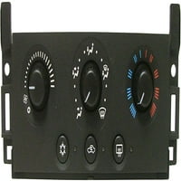 Контролен панел за греење и климатизација на оригиналната опрема Acdelco GM со прекинувач за заден прозорец Defogger 15-73556