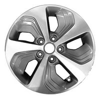 6. Преиспитано ОЕМ алуминиумско тркало, машински и средно металик на јаглен, одговара на 2014 година- Киа Оптима