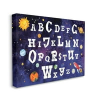 Sumn Industries Milky Way Galaxy Alphabet Letter Chart Charts Planets, 20, дизајнирани од ND Art