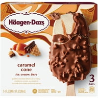 äagen-dazs Caramel Cone Cone Cream Bars, Fl Oz, Count