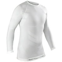 Вентура епска бела кошула со долги ракави, xl xxl