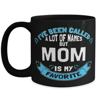 Мамо Кафе Кригла-Подарок за Мајка 15оз Голем Црн Чај Чаша-Нова Мајка Баба Најава За Бременост Сегашна Идеја
