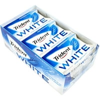 Trident White Peppermint без шеќер, компјутер, броење