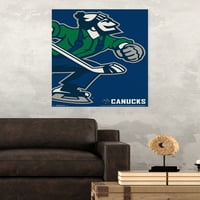 Ванкувер Канакс - Логото Ѕид Постер, 22.375 34