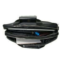 Торбата за месинџер за лаптоп за патувања се вклопува до лаптопот