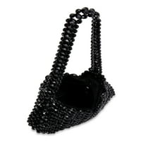 Лажичка торба со рамо со црна брада