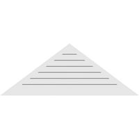 40 W 20 H Триаголник Површински монтирање ПВЦ Гејбл Вентилак: Функционален, W 2 W 1-1 2 P Brickmould Frame