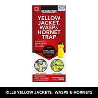 Елиминатор жолта јакна, оси и стапица на Хорнет со вклучена мамка, стапица