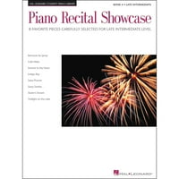 Пијано Рецитал Изложба-Книга 4: Омилени Внимателно Избрани За Доцна Средно Ниво