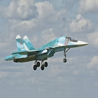 Руските Воздухопловни Сили Су-слетување Во Рјазан, Русија. Печатење на постер Од Даниеле Фачиоли Стоктрек Слики