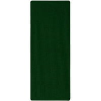 Mohawk Home All Palt Polyester Ribbed Mat, Green, 2 '5'