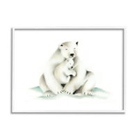 СТУПЕЛ ИНДУСТРИИ Симпатична цртана филмска поларна мечка Зоолошка градина со животни, 20, дизајн од Студио Q