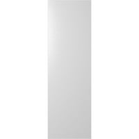 Ekena Millwork 12 W 71 H TRUE FIT PVC SINGE PALLEY HERRINGBONE модерен стил фиксни ролетни за монтирање, недовршени