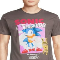 Sonic The Hedgehog Men & Big Graphic Tee кошули, 2-пакувања, S-3XL
