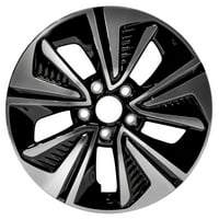 Резервен пазар -Хонда Граѓански Алуминиумски Тркала, Раб Машински Со Црно-64098