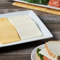 Одлична вредност Делукс исечено бело американско сирење, lb, брои