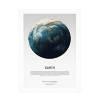 Дизајн Фабриккен „Земјината светлина“ платно уметност