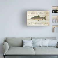 Cora niele 'стрес и риболов' платно уметност