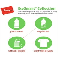 Hanes Girls Comfortsoft Ecosmart Reece Jogger Sweatpants, 2-пакувања, големини 4-16