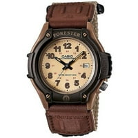 Casio Men's Tan Nylon Strap Watch FT500WC-5BVCF