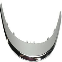 Trim Trim компатибилен со 2013 година- Honda Accord Front Chrome CAPA сертифициран