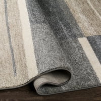 Уметнички ткајачи Рита Греј 2 '2'11 Современа килим за апстрактна област