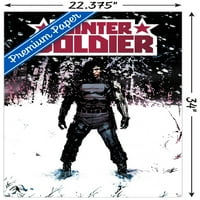 Марвел Стрипови-Зимски Војник-Зимски Војник Ѕид Постер Со Притискање, 22.375 34