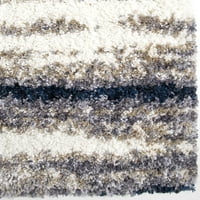 Ориан килими луксузни сини омбре област килим, 9 '13'