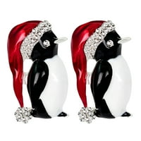 Божиќ Брош Облека Пингвин Градите За Жена Девојка Декорација