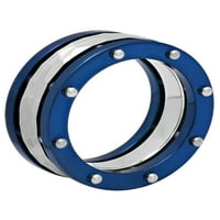 Машки не'рѓосувачки челик и сина IP зачукана завршна лента - Менс прстен
