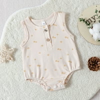 Облека за Бебиња Ракавицветни Отпечатоци Секојдневни И Удобни Облеки За Девојчиња