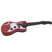 Елегантска електронска играчка гитара со звук и светла електрична гитара со претходно поставена музика и одлични звуци