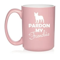 Помилувајте Го Мојот Француски Француски Булдог Керамичка Шолја За Кафе Чај Подарок