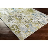 Уметнички ткајачи Апстрактни килими во глобална област, сива боја