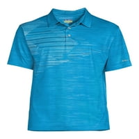 Краток ракав за машки и големи машка изведба на Бен Хоган, печатена маица за голф, до големина 5xl