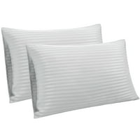 Единствени поволни цени меки издржлив сет на микрофибер лента со перница светло сив стандард （20 x26 )
