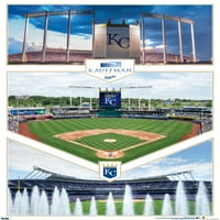 Ројалс во Канзас Сити - Постер за стадион Кафман