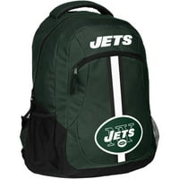 Засекогаш колекционерски NFL NFL New York Jets Action Stripe лого ранец