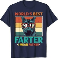 ДРВО Светови Најдобар Подалеку Мислам Татко маица Најдобра Мачка Татко Некогаш Маица