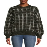 Loveубов тренд џемпер за мамки за женски пулвер
