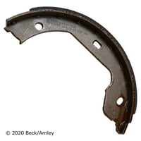 Beck Arnley 081- Emergency Brake Shoes For Select 00- BMW Models Fits select: 2000- BMW X5, 2004- BMW X3