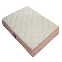 Серта Орто ватирана перница врвен голем кревет за миленичиња, мав, 36 л