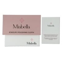 Miabella Women's 3- Carat T.G.W. Небо-сино топаз Стерлинг сребрен ореол плетенка со прстен за врски
