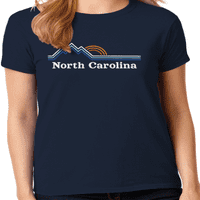 Графичка Америка држава Северна Каролина корени на женските графички колекција на маици